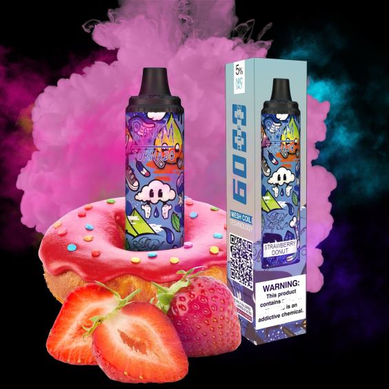 RandM Tornado 6000 Airflow Control Vape Pod Gerät 1St Erdbeerdonut RandM günstig kaufen 8FV8T285