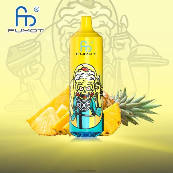 Fumot RandM Tornado 9000 Pro Vape-Gerät mit Akku und E-Juice-Display Version 1 Ananas tornado vape kaufen 8FV8T194