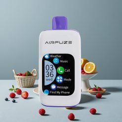 AirFuze Smart Pro 40000 Züge mit Bluetooth & 20ML E-Liquid Blue Razz Eis