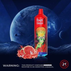 RandM Tornado 9000 Vape Pod Gerät 1 Stück Version 2 Wassermelonen-Brazz-Eis RandM rabattcode 8FV8T147