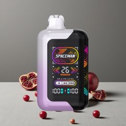 SMOK Spaceman SP40000 0% Nikotin Disposable 20ml 40000 Züge Rechargebar Dual Coil Rainbow LED