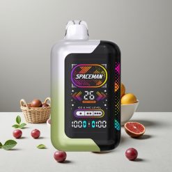 SMOK Spaceman SP40000 Null Nikotin Disposable 20ml 1000mAh E-Zigarette Weißes Trauben-Eis